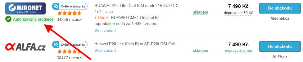 Tento text by měl zvyšovat konverzní schopnosti vašeho e-shopu (funguje to ovšem jak u koho, což mám ověřeno), protože nabídku odlišuje od ostatních, navíc se využívá i ve filtraci na produktové