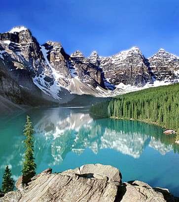 Banff Hot Springs, turistické stezky v okolí města. Nocleh opět ve stejném hotelu. 9.