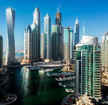 SAE - Dubaj, Abu Dhabi a další města SAE SAE - DUBAJ, ABU DHABI A DALŠÍ MĚSTA SAE Dubai Marina FAKULTATIVNÍ VÝLETY: 1/ BURJ KHALIFA: 1.500,- Kč - vstup na nejvyšší budovu světa v předprodeji.
