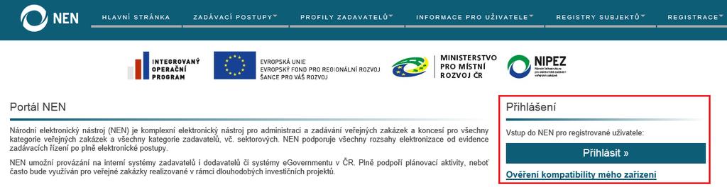 3.6 NASTAVENÍ HESLA UŽIVATELŮ Obrázek 34 Výzva k potvrzení registrace V emailové zprávě odeslané kontaktním osobám uvedených v registraci po schválení registrace přijde odkaz na dokončení registrace