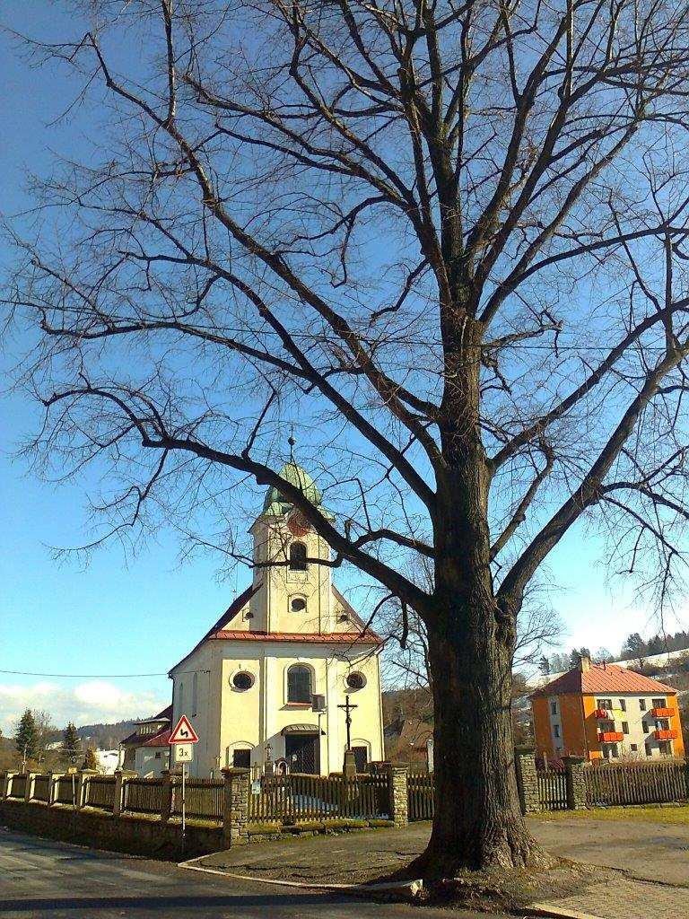FILIÁLNÍ KOSTEL SV. MICHAELA ARCHANDĚLA LIPTÁL Jednolodní architektura z roku 1796, postavená na místě starého dřevěného kostela.