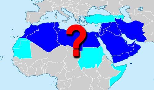 Namísto toho Arabské jaro 2011 tento region rozvrátilo : Alžírsko Egypt Jordánsko Libye Maroko Omán Saudská Sýrie Bahrajn Tunisko Jemen Arábie 45 Rozvrátilo Střední východ a severní Afriku a tak k