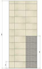 : SI11 Výška: 2 400 mm Dlažba: Next Grigio Next White / mozaika Next Antracite Panel č.