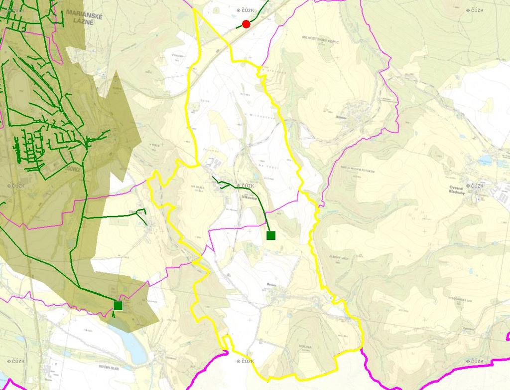 (karta obce: CZ41_87_1) E. KANALIZACE A ČOV E.1 ZÁKLADNÍ ÚDAJE Rok: Základní parametry: Ozn.: Jednotky: 22 25 21 215 Počet všech obyv. napoj. na kanal. Nk obyvatel 121 122 124 Počet obyv.