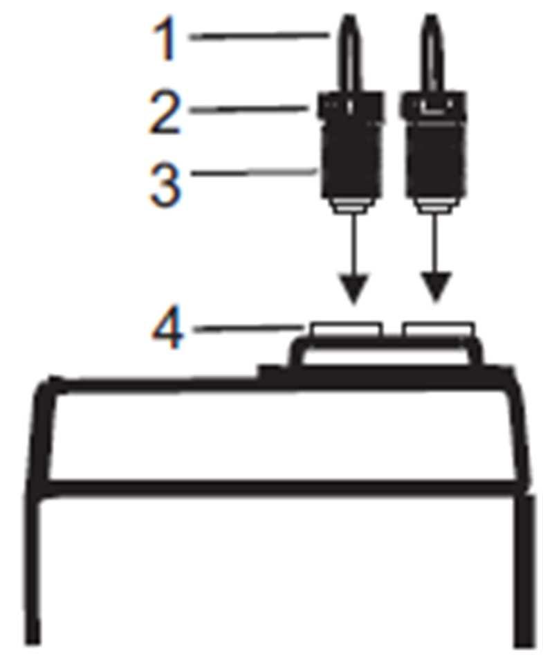Obsluha Hroty měřicích elektrod jsou velmi ostré. Při manipulaci s přístrojem buďte opatrní, a pokud přístroj nepoužíváte, zakryjte hroty ochranným krytem.