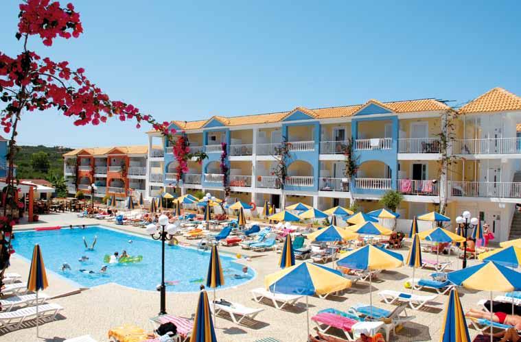 Hotel Admiral Tsilivi *** Rušnější hotel blízko pláže je dobře vybaven pro rodinnou dovolenou, nabízí možnost různých aktivit i zábavní programy a nachází se v jednom z nejhezčích letovisek na