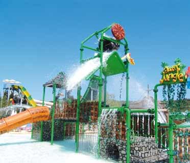 Cca 350 m od hotelu se nachází vodní park s atrakcemi a zábavou pro děti i dospělé.