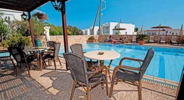 > Kypr Protaras > Cenový tip Letovisko: Protaras Stravování: polopenze Snídaně: jednodušší bufet Večeře: jednodušší bufet Poloha: menší stylový hotel rodinného typu se 60 pokoji se nachází v