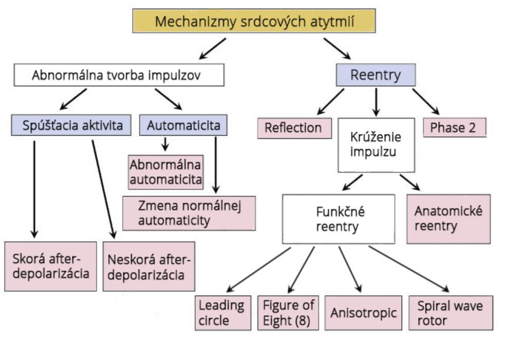 MECHANIZMY VZNIKU ARYTMIÍ porucha