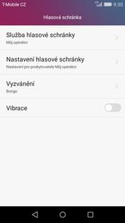 Číslo hlasové schránky stisknete ikonu Telefon. Stisknete Možnosti. 3. Zvolíte Nastavení hovorů. 4. Vyberete Hlasová schránka.