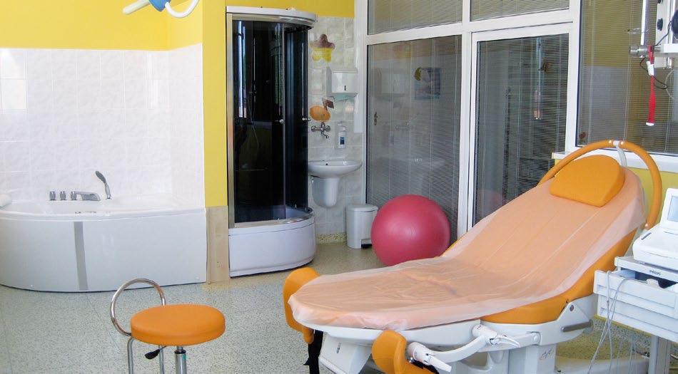 Prezentace jednotlivých oddělení Nemocnice Přerov 6.2 Gynekologický operační sál obdržel endoskopickou věž s příslušenstvím. Na porodních boxech byla provedena rekonstrukce sprch a relaxační vany.