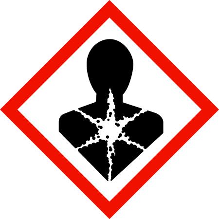 Nebezpečné složky které musí být uvedeny na štítku Peroxodisíran amonný; diamonium-peroxodisulfát; persíran amonný Signální slovo: Piktogramy: Nebezpečí GHS03-GHS07-GHS08 Standardní věty o