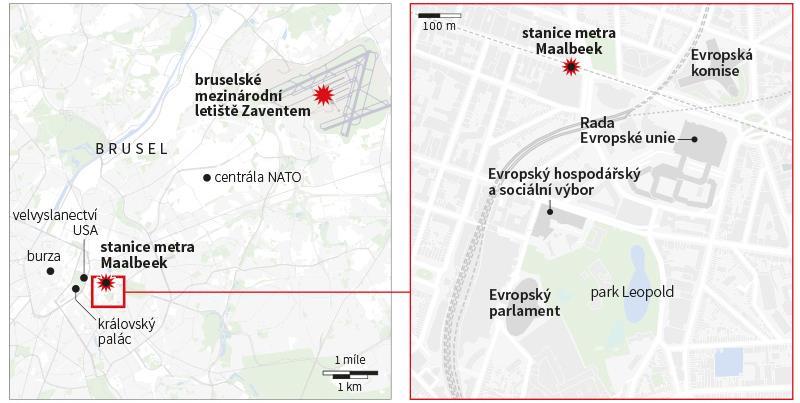 Obrázek 4 Útoky v Bruselu [37] 2.5.5 Nice K útoku došlo při oslavě Dne pádu Bastily 14. července 2016 ve 22:40 středoevropského letního času.