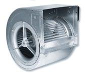 1112 Radiální ventilátory CBM-RE D A B C F ErP ErP conform E CBM 7 12 Technické parametry Skříň je z ocelového, galvanicky pozinkovaného plechu.