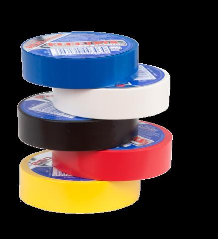 202 Electrix SuperFlex Elektrotechnická elastická izolační PVC páska Kvalitní velmi elastická izolační páska s lepidlem na bázi syntetického kaučuku pro každodenní potřebu.
