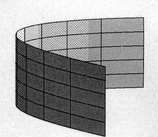 Konečně hyperbolické řezy dostaneme v rovinách, které jsou rovnoběžné s vrcholovými rovinami protínajícími kuželovou plochu ve dvou tvořících