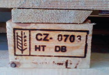 Harasta Nečitelné označení může vývozci způsobit problémy Značka IPPC, kterou jsou dřevěné obaly označovány, postupně ztrácí na důvěryhodnosti, protože jsou označovány obaly, které byly ošetřeny
