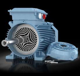 The High Output SynRM package Power range from 1 to 350 kw Powerful, yet highly compact motor with up to two frame sizes