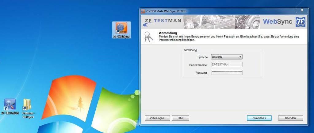 Diagnostika ZF-TESTMAN Postup provedení aktualizace ZF Testman