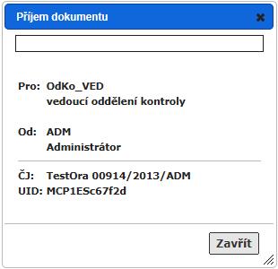 Uživatelská příručka SpS POU 3.3.1. Sledování oběhu fyzických dokumentů - podatelna Tato funkce umožňuje podatelně zaznamenávat fyzický oběh dokumentů v organizaci.