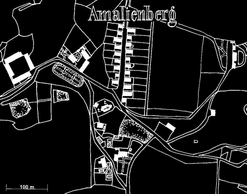 38 se vstfiícnû bednûnou lomenicí (2001) Amalín situace na mapû stabilního katastru z roku 1841 Osada Amalín, dnes souãást mûsteãka Kfiivoklát, leïí v sedle na temeni hfiebene, vymezeného od v chodu,