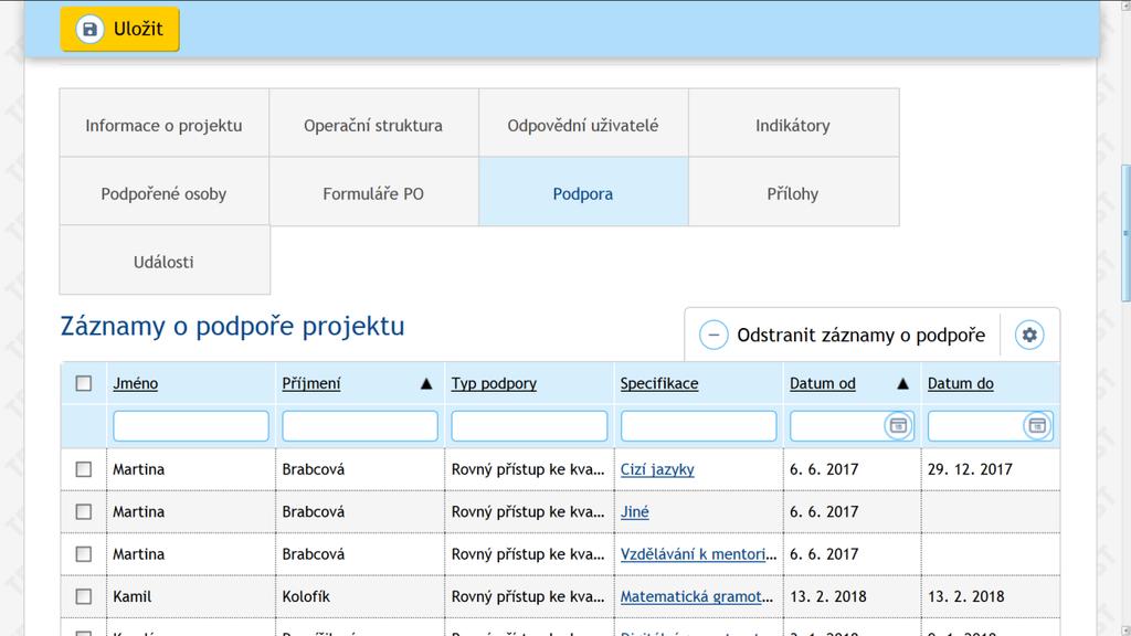 Obrázek 73-Podpora 4.