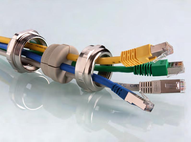 Těsnicí vložky pro jeden nebo více kabelů, pro ploché, speciální kabely i kabely s konektory Sealing inserts for single or multiple cables, flat and special cables and for preassembled cables Těla vy