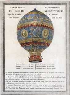 Ke svému letu odstartovali 19. září 1783 v koši zavěšeném pod balónem ze zahrad zámku ve Versailles za přítomnosti nejvyšší společnosti včetně krále Ludvíka XVI. a královny Marie Antoinetty.