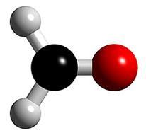 Obr. 123: Molekula formaldehydu. Zdroj: http://www.pk.all.biz/img/pk/c atalog/6405.jpeg Formaldehyd HCHO Chemické okénko: Formaldehyd (methanal) patří mezi organické sloučeniny.
