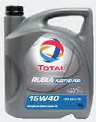 - Motorové oleje TOTAL RUBIA TIR FE (úspora paliva) snižují tření pohyblivých částí, spotřebu paliva a emise CO2.
