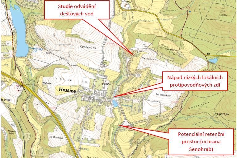 MNICHOVKA Hrusice: Obec je téměř bez ohrožení povodněmi díky kapacitnímu korytu hrusického potoka.