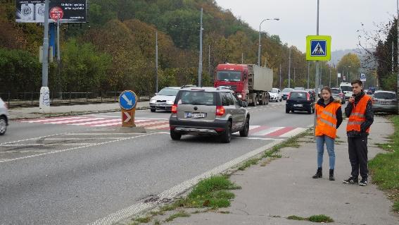 Obrázek 22: Poloha sčítacích profilů pro vyhodnocení dynamické skladby na území ČR (rok 2015