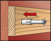 hloubka otvoru při průvlečné montáži Užitná délka při kotevní hloubce 70 mm Užitná délka při kotevní hloubce 90 mm d 0 h 2 t fix t fix l Délka kotvy Bit Obj. č.