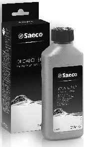 Pozor: používejte výhradně odvápňovací roztok Saeco, který byl vyvinut speciálně pro optimalizaci výkonu kávovaru.