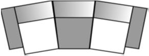 područka levá/pravá (příklad: 4577-4579) 2-sed sestává z: 2x 1-sed (ŠS 62,5 cm) + područka levá/pravá (příklad: 41-43) 1-sed sestává z: 1x 1-sed (ŠS 62,5 cm) + područka levá/pravá područka + 177 +