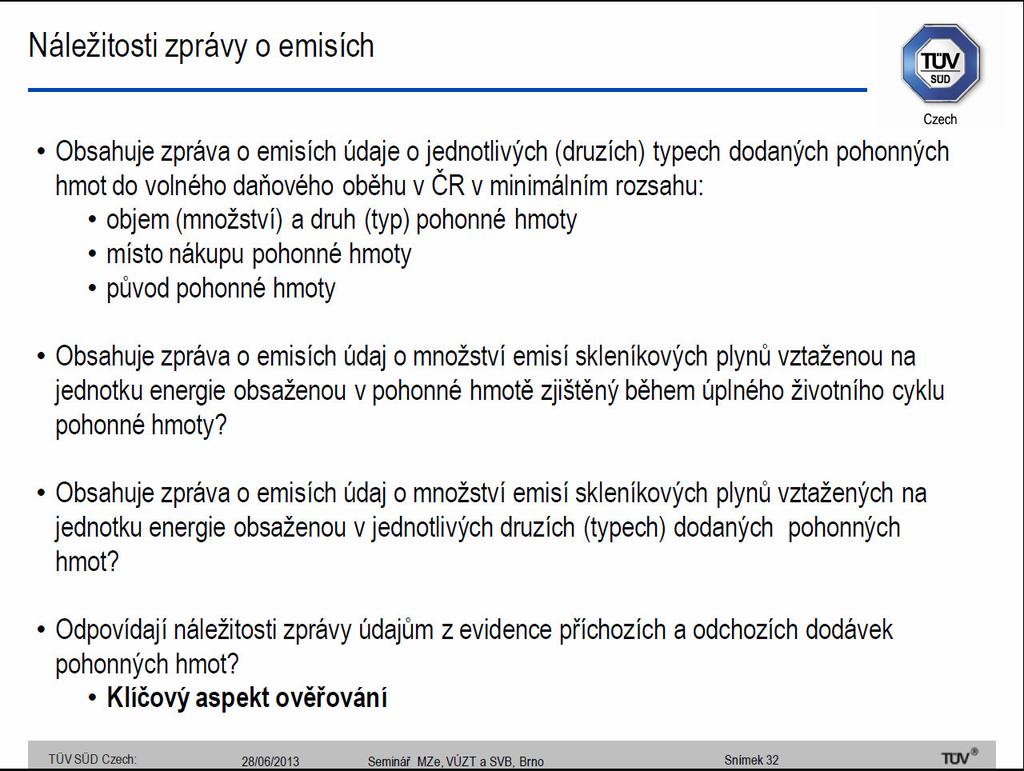 S. Hykyšová Certifikace udržitelnosti biopaliv a ověřování