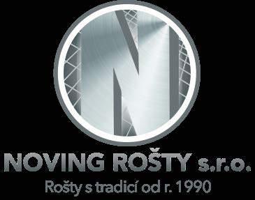 info@novingrosty.cz 420 595 782 426 PODLAHOVÉ ROŠTY směrnice ČSN EN ISO 9001:2001 www.novingrosty.cz NOVING ROŠTY s.
