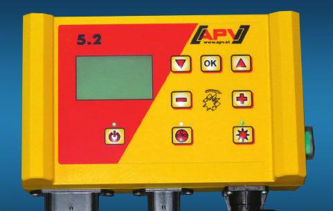 2 1 je základní varianta řídicích modulů pro pneumatická secí zařízení od firmy APV a nabízí nejdůležitější základní funkce pro výsev.