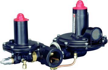 menších plynových kotelen. REGULÁTOR TLAKU B 25, B 40 Vstupní tlak 0,5 (0,7) 4 bar / var. R : 0,2 (0,3) 4 Výstupní tlak standard - 20 mbar / var.