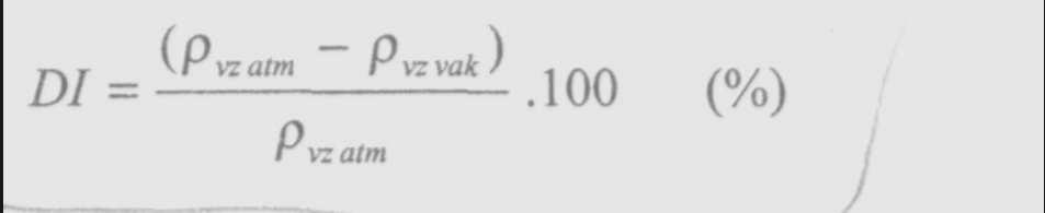 FSI VUT DIPLOMOVÁ PRÁCE List 32 Z obou zjištěných hodnot hustot lze určit tzv. index hustoty, nebo-li Dichte Index (DI) Obr.: 4.