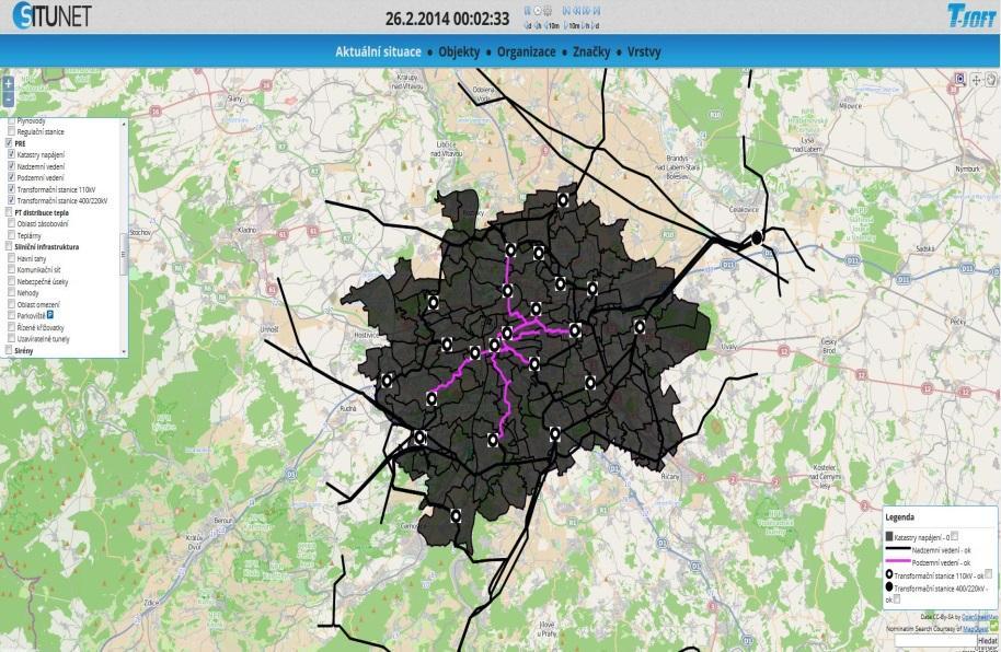 Optimalizace a sjednocení informací důležitých pro rozhodování a následně řízení nastalé situace. Propojení s různými informačními zdroji prostřednictvím interoperabilního rozhraní.