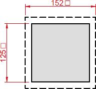 Rozměry ventilátoru a mřížky Výřez mřížky Výstupní mřížka Ventilátory s filtrem Objednací kód GSF15 GSV1500220 GSV1500203 GSV1500211 Volný průtok vzduchu m 3 /h -- 67