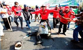 Příklady nepokojů 2010 Thajsko (politické) březen květen 2010 protesty proti vládě Abchisita Vedžadžívy 10 dubna, 25 mrtvých