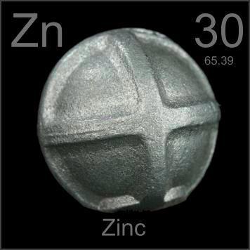 Zinek ρ = 7140kg/m 3, T M = 419 o C, hcp výborná korozní odolnost (pasivace) Slitiny a využití povrchová ochrana ocelových výrobků galvanické a žárové zinkování (55%)