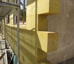 240 mm stávající cca 400 mm / nové zdivo přesné vápenopískové cihly na stavební