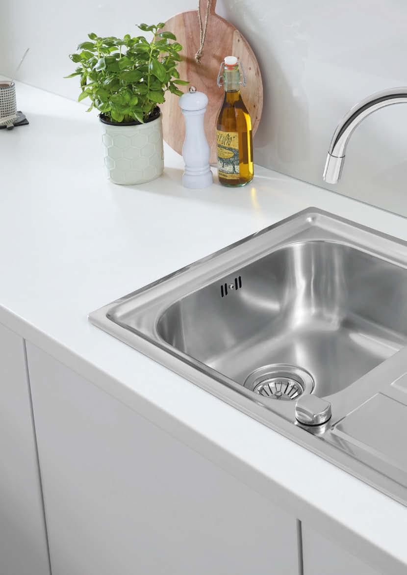 KUCHYŇSKÉ DŘEZY GROHE ŘADA K400 ŘADA GROHE K400 Osvěžte design vaší kuchyně prostřednictvím