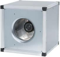 Ventilátor MUB-CAV Ventilátor s integrovanou regulací Průtok vzduchu do 15.