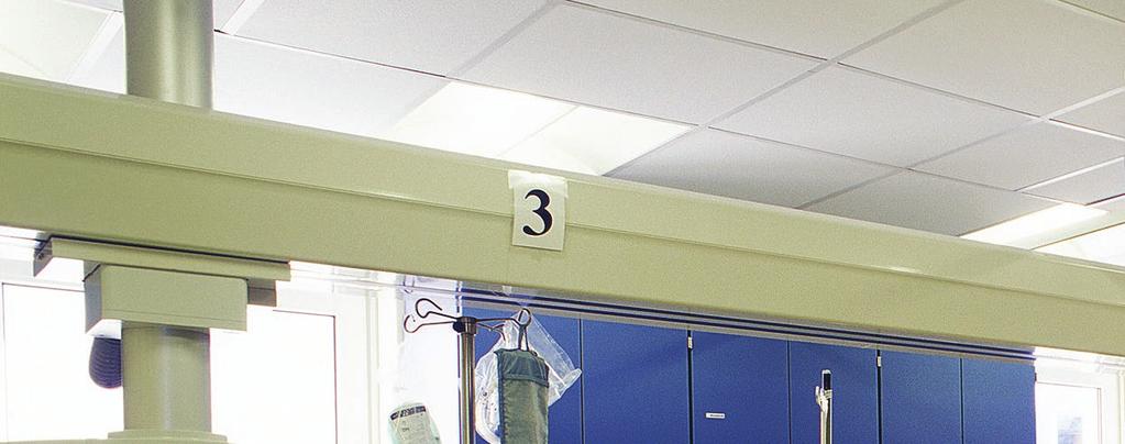 ROCKFON MediCare Air Systém speciálně navržený k využití v prostorách zdravotnických zařízení, kde se upravuje tlak vzduchu jako prevence šíření infekcí, např.