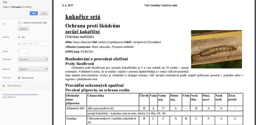 negeneruje), aby uživatel získal pouze ty informace, které ho opravdu zajímají.