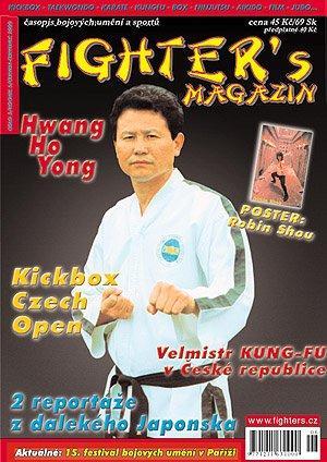 Rok 2000 Mistr Hwang Ho-jong se poprvé dostává na titulku časopisu, a to Fighter s magazínu.
